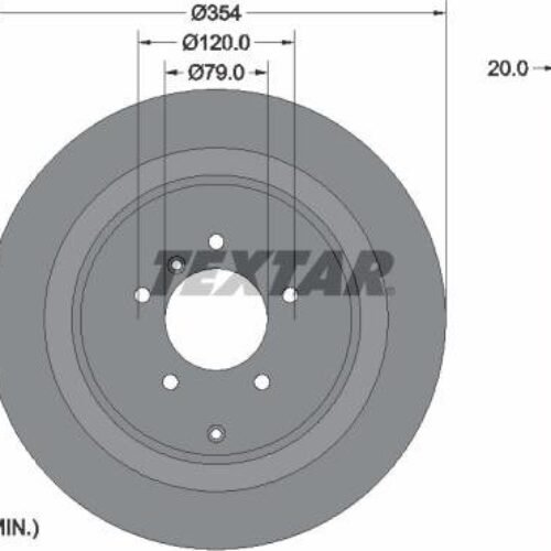 Textar 92175503 – Əyləc Diski