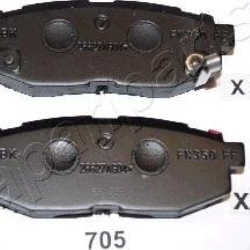 Japanparts PP-705AF – Əyləc altlığı dəsti, əyləc diski
