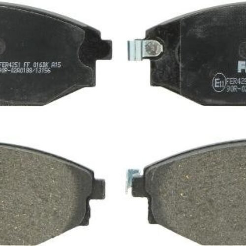 Ferodo FDB1671 – Əyləc altlığı dəsti, əyləc diski